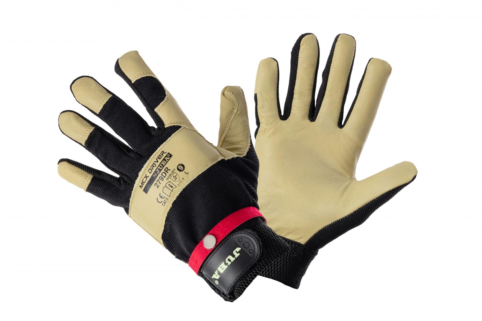 Gants chantier cuir & nylon, Gants de protection Le Confortable