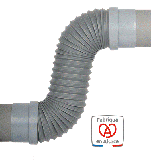 raccord pour gaine flexible Gaine accordéon - Ø 120 mm